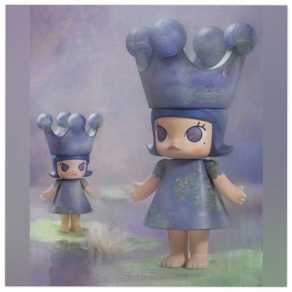 Pop Mart Mega Royal Molly Monet Les Nymphéas 400% - Picture 3 of 16